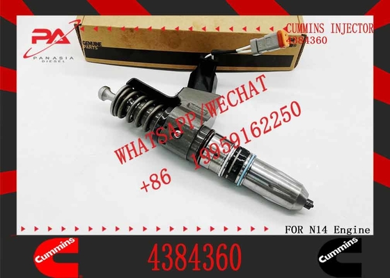 Factory OEM quality Brand New Diesel Common Rail Fuel Injector Assembly 4307516 3087560 4384360 for C ummins N14 engine