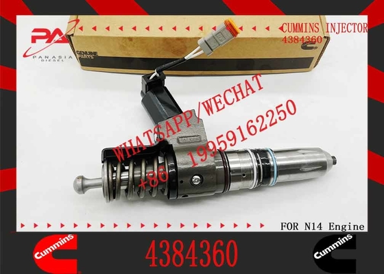 Factory OEM quality Brand New Diesel Common Rail Fuel Injector Assembly 4307516 3087560 4384360 for C ummins N14 engine