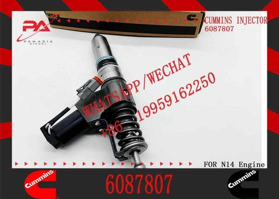 New Common Rail Diesel Fuel Injector 4307516 6087807 3080931F For Cummins QSN14 N14