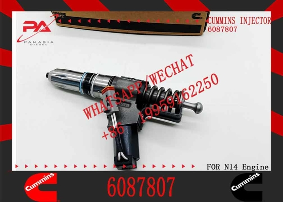 New Common Rail Diesel Fuel Injector 4307516 6087807 3080931F For Cummins QSN14 N14