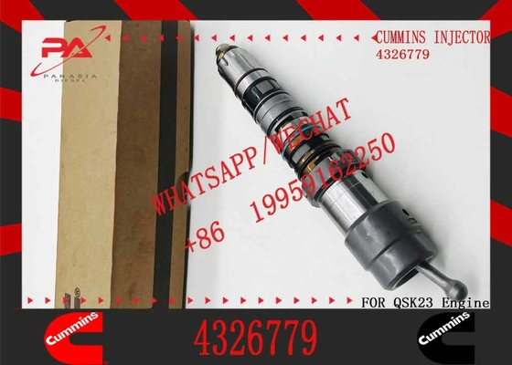 Common rail injector fuel injecto 4326779 4928346 4928349 for QSK23 Excavator QSK23 QSK45 QSK60