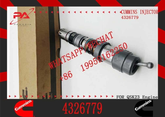 Common rail injector fuel injecto 4326779 4928346 4928349 for QSK23 Excavator QSK23 QSK45 QSK60