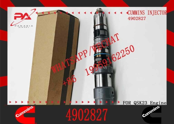 Genuine Fuel Injector QSK23 QSK60 Diesel Engine Spare Parts 4902827 4902828 4326780 3766446