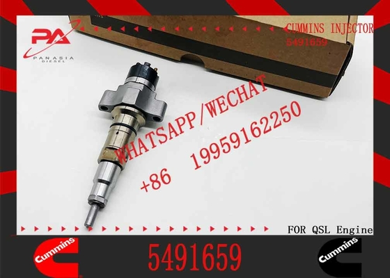 Common rail injector fuel injecto 5491659 4327072 4359204 4307414 for QSL Excavator QSL9.3 ISCE Engine 6L