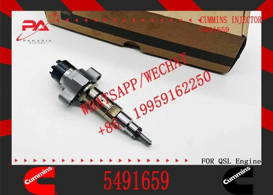 Common rail injector fuel injecto 5491659 4327072 4359204 4307414 for QSL Excavator QSL9.3 ISCE Engine 6L