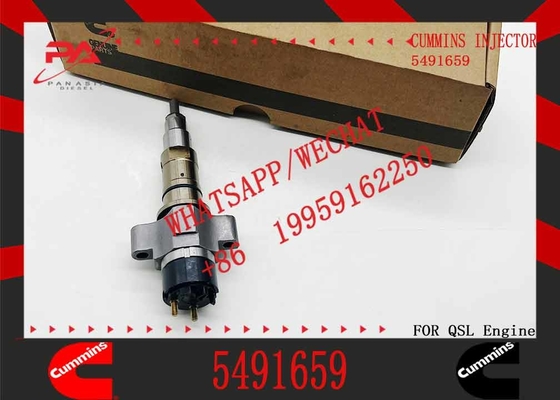 Common rail injector fuel injecto 5491659 4327072 4359204 4307414 for QSL Excavator QSL9.3 ISCE Engine 6L