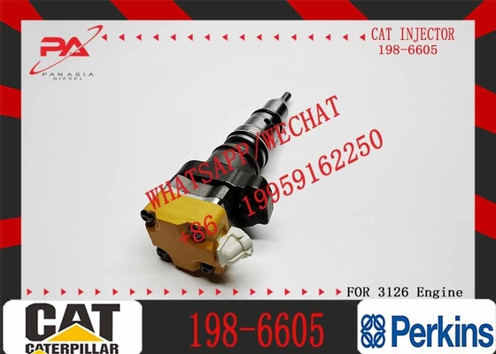 Construction Machinery parts Diesel Engine CAT Machinery 3126 E3126 Fuel Injector Assembly 177-4754 198-6605 177-4752