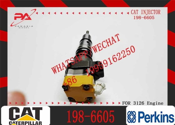 Construction Machinery parts Diesel Engine CAT Machinery 3126 E3126 Fuel Injector Assembly 177-4754 198-6605 177-4752