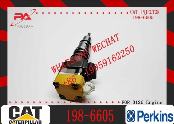 Construction Machinery parts Diesel Engine CAT Machinery 3126 E3126 Fuel Injector Assembly 177-4754 198-6605 177-4752