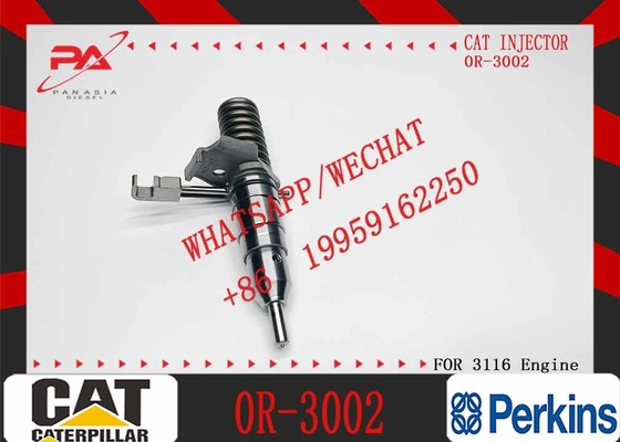 Replacement 7E8727 1278207 0R3002 Fuel Injector for Caterpillar CAT Backhoe Loader 446 446B Engine 3114 3116