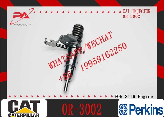 Replacement 7E8727 1278207 0R3002 Fuel Injector for Caterpillar CAT Backhoe Loader 446 446B Engine 3114 3116