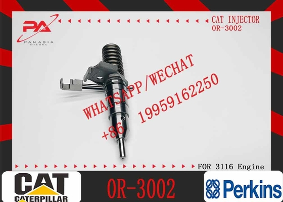 Replacement 7E8727 1278207 0R3002 Fuel Injector for Caterpillar CAT Backhoe Loader 446 446B Engine 3114 3116