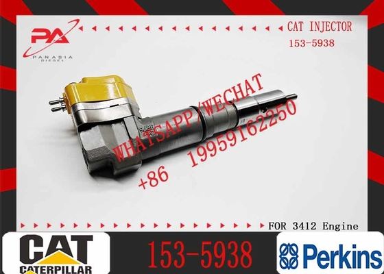 YUE CAI Common Rail Injector 153-5938 Fuel Injector 153-5938 20R-4148 20R4148