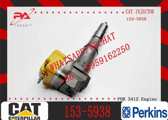 YUE CAI Common Rail Injector 153-5938 Fuel Injector 153-5938 20R-4148 20R4148