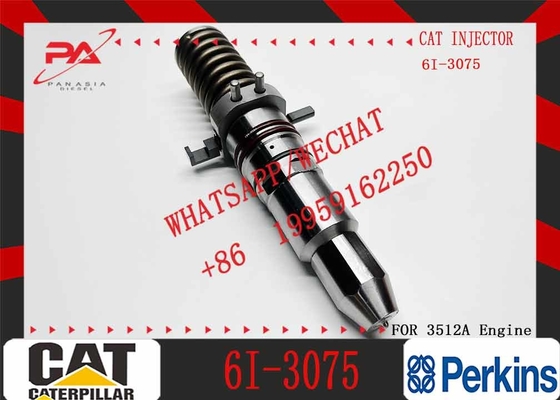 construction machinery parts fuel injector 6I-3075 6I3075 20R2053 diesel injector fits for CAT 3516 Engine Injector