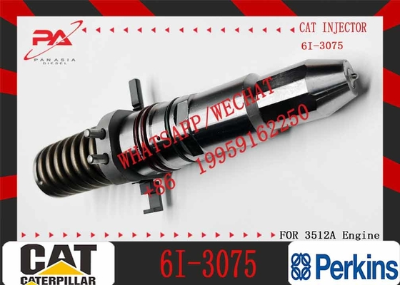 construction machinery parts fuel injector 6I-3075 6I3075 20R2053 diesel injector fits for CAT 3516 Engine Injector