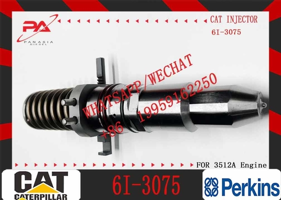 construction machinery parts fuel injector 6I-3075 6I3075 20R2053 diesel injector fits for CAT 3516 Engine Injector