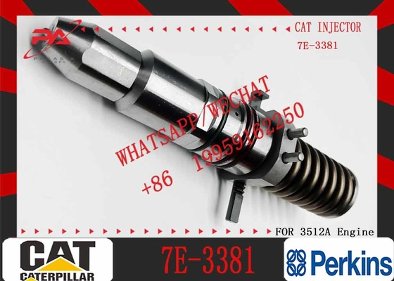 Nine Brand Good Performance Diesel 7E-3381 Injector 7E-3381 4P-9075 7E-3384 7E-6048 7E-8836