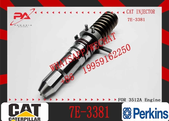 Nine Brand Good Performance Diesel 7E-3381 Injector 7E-3381 4P-9075 7E-3384 7E-6048 7E-8836