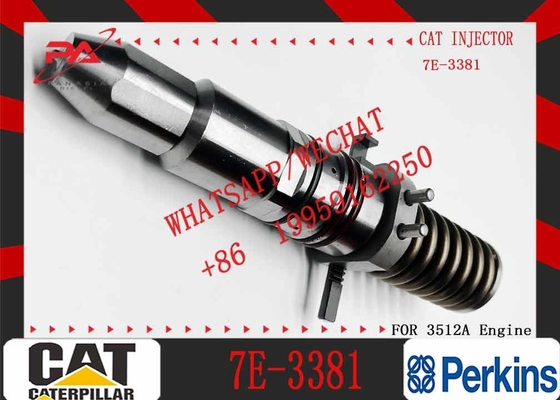 Nine Brand Good Performance Diesel 7E-3381 Injector 7E-3381 4P-9075 7E-3384 7E-6048 7E-8836