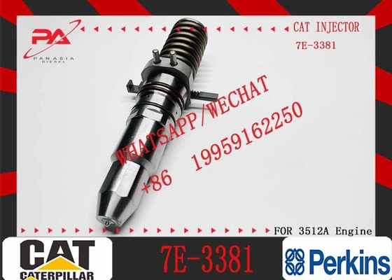 Nine Brand Good Performance Diesel 7E-3381 Injector 7E-3381 4P-9075 7E-3384 7E-6048 7E-8836