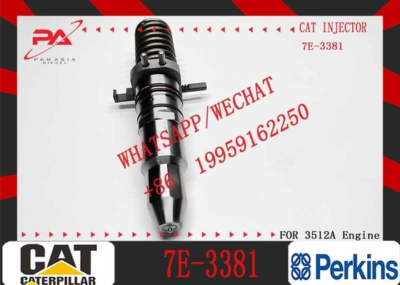 Nine Brand Good Performance Diesel 7E-3381 Injector 7E-3381 4P-9075 7E-3384 7E-6048 7E-8836
