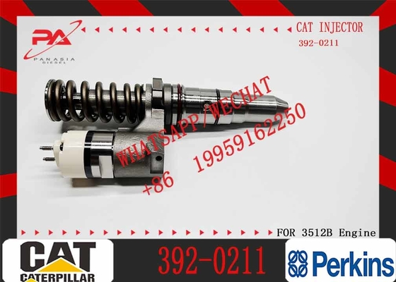 Diesel spare parts 3508B 3512B 3516B fuel injector 392-0211 392-0200 392-0220 20r1281 for caterpillar cat engine