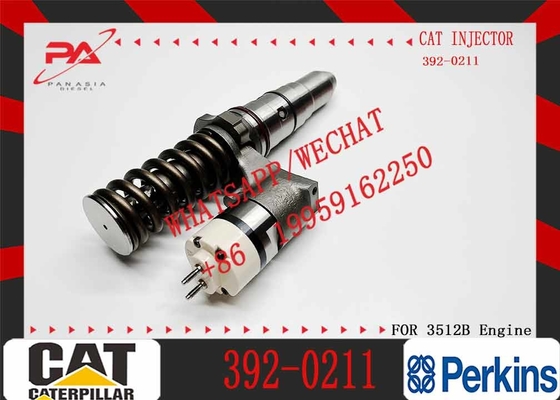 Diesel spare parts 3508B 3512B 3516B fuel injector 392-0211 392-0200 392-0220 20r1281 for caterpillar cat engine