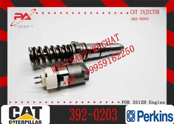 Hot sale fuel common rail injector 392-0203 3920203 20R-1267 for Caterpillar Engine 994D