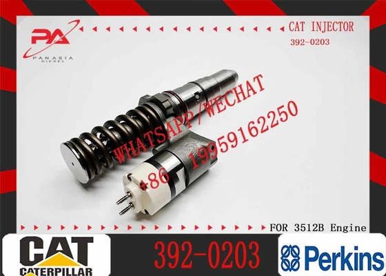 Hot sale fuel common rail injector 392-0203 3920203 20R-1267 for Caterpillar Engine 994D