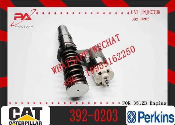 Hot sale fuel common rail injector 392-0203 3920203 20R-1267 for Caterpillar Engine 994D