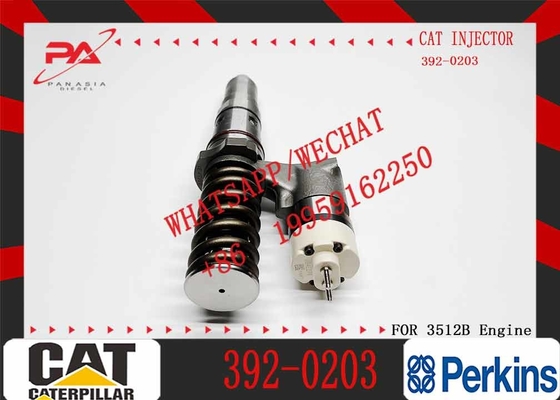 Hot sale fuel common rail injector 392-0203 3920203 20R-1267 for Caterpillar Engine 994D
