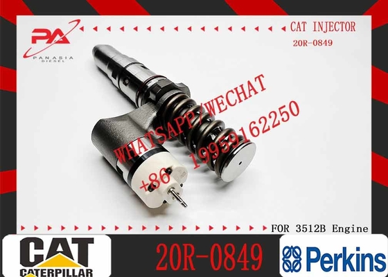 Construction Machinery Parts 20R-0849 Fuel Injector For Excavator