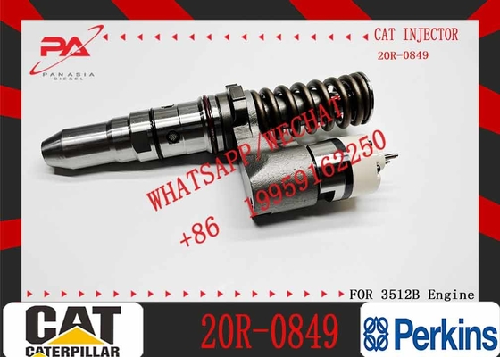 Construction Machinery Parts 20R-0849 Fuel Injector For Excavator