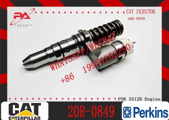 Construction Machinery Parts 20R-0849 Fuel Injector For Excavator