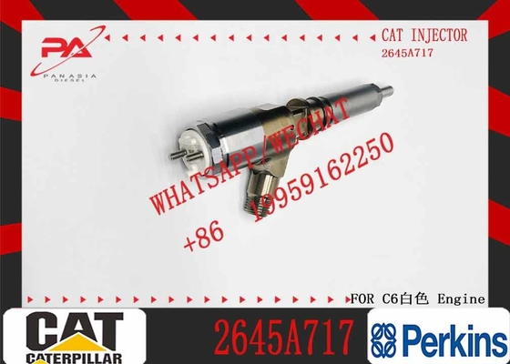 Cat 320d Diesel Inyector Common Rail Fuel Injector 3172300 317-2300 2645A717 for CATERPILLAR C6.4 C6.6 Excavator