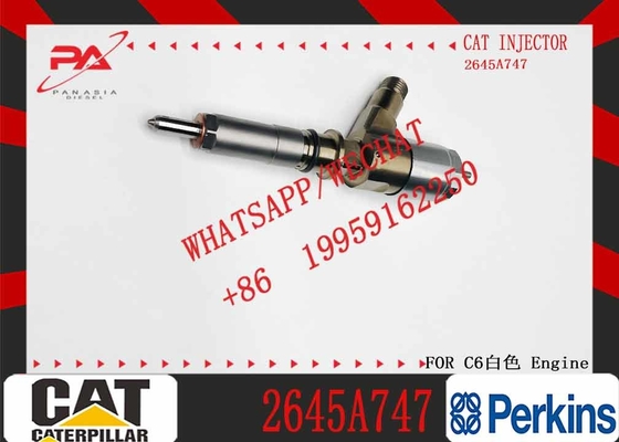 Common Rail 320D injector 2645A747 320-0680 for Caterpillar perkins C6.6 C6.4 engine CAT 320D injector