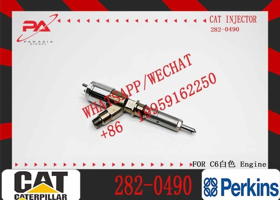 C6.6 Engine inyector CAT 320D Diesel Common Rail Fuel Injector 282-0490 2645a709 for Caterpillar Excavator Inject