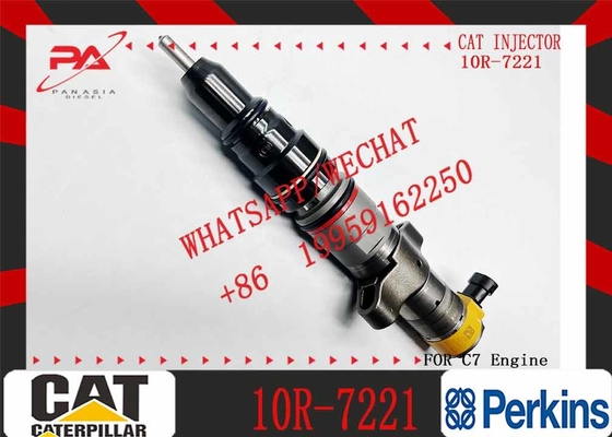 High Quality Diesel Fuel Injector 10R-7221 3879434 387-9434 For CAT Excavator C7 C9 Engine
