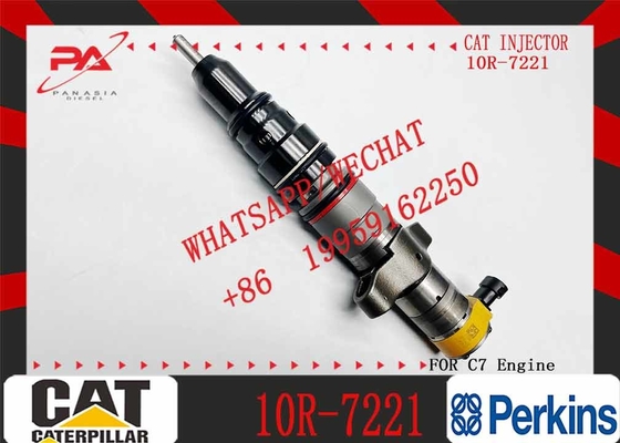 High Quality Diesel Fuel Injector 10R-7221 3879434 387-9434 For CAT Excavator C7 C9 Engine