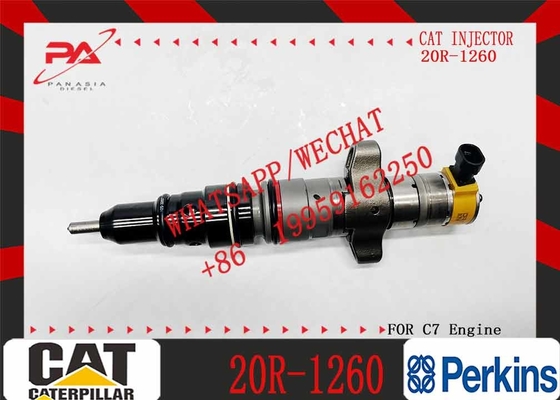 Excavator Injector 20R 1260 20R1260 20R-1260 for C7 Engine Diesel Nozzle Assembly