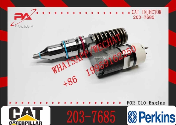 Excavator Injector 203 7685 2037685 203-7685 for C10 Engine Parts Diesel Nozzle Assembly