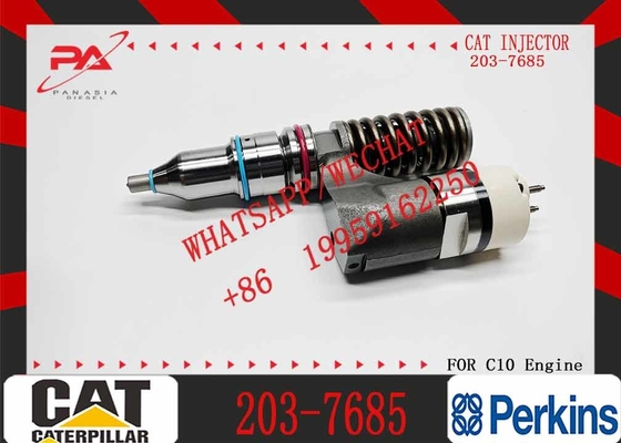 Excavator Injector 203 7685 2037685 203-7685 for C10 Engine Parts Diesel Nozzle Assembly