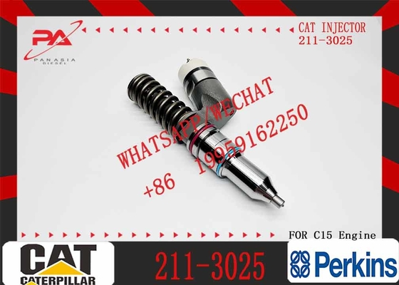 Hot sale common rail injector 211-3025 10R0955 For Caterpillar1 3406E 3456 C-15 Engine Fuel Injector 2113025