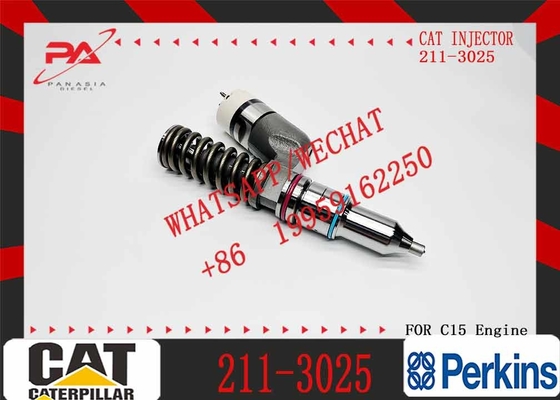 Hot sale common rail injector 211-3025 10R0955 For Caterpillar1 3406E 3456 C-15 Engine Fuel Injector 2113025