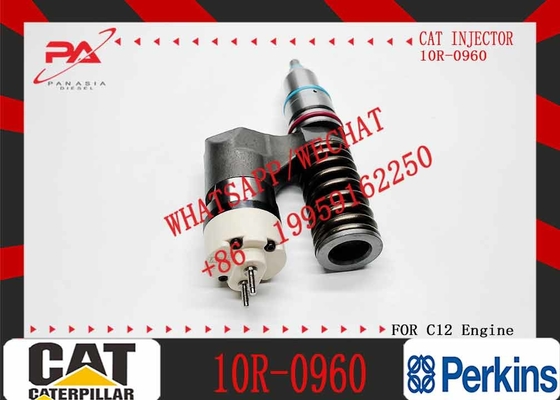 Excavator Injector 10R0960 10R-0960 1611708 161-1708 1945080 194-5080 for C12 Engine Parts Diesel Nozzle Assembly