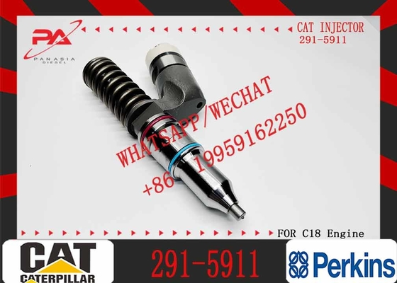 Common Rail Fuel Injector Diesel OEM 291-5911 For Caterpillar CAT C15 C18 Engine