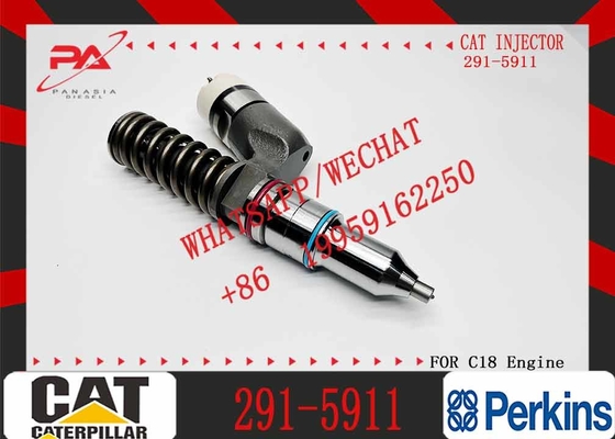 Common Rail Fuel Injector Diesel OEM 291-5911 For Caterpillar CAT C15 C18 Engine