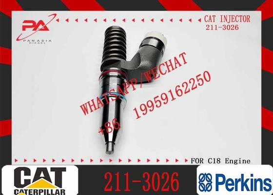 Excavator Injector 2113026 211-3026 for C18 Engine Parts Diesel Nozzle Assembly