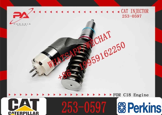 Excavator Injector 10R7231 10R-7231 2530597 253-0597 for C18 Engine Parts Diesel Nozzle Assembly